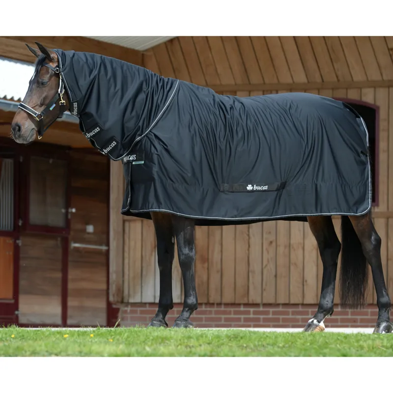 Bucas Shamrock Power Full Neck - Black/Silver